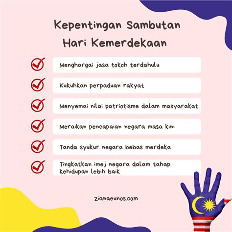 cara menghargai kemerdekaan negara malaysia
